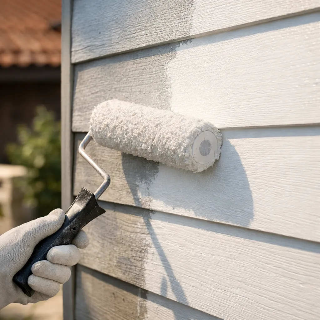 Peinture extérieure de façade - Nettoyage toiture rénove 17